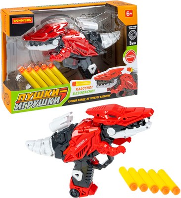 Бластер игрушечный Bondibon Пушки-игрушки Птерозавр / ВВ6507