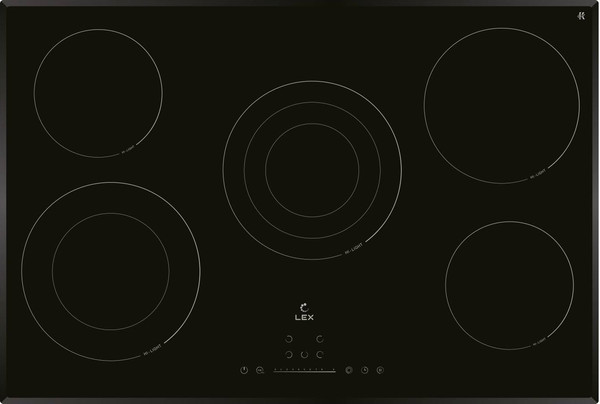 Электрическая варочная панель Lex EVH 772A BL - фото