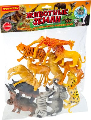 Набор фигурок игровых Bondibon Дикие животные / ВВ6474