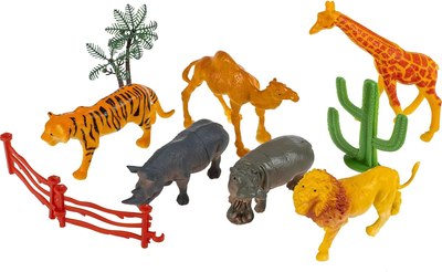 Набор фигурок игровых Bondibon Дикие животные / ВВ6473 - фото