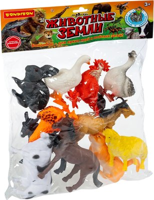 Набор фигурок игровых Bondibon Набор животных фермы / ВВ6471