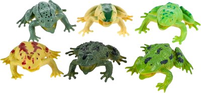 Набор фигурок игровых Bondibon Набор лягушек / ВВ6477 - фото