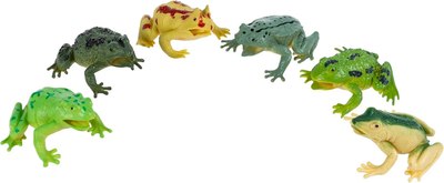 Набор фигурок игровых Bondibon Набор лягушек / ВВ6477