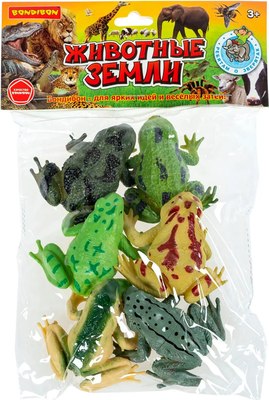 Набор фигурок игровых Bondibon Набор лягушек / ВВ6477