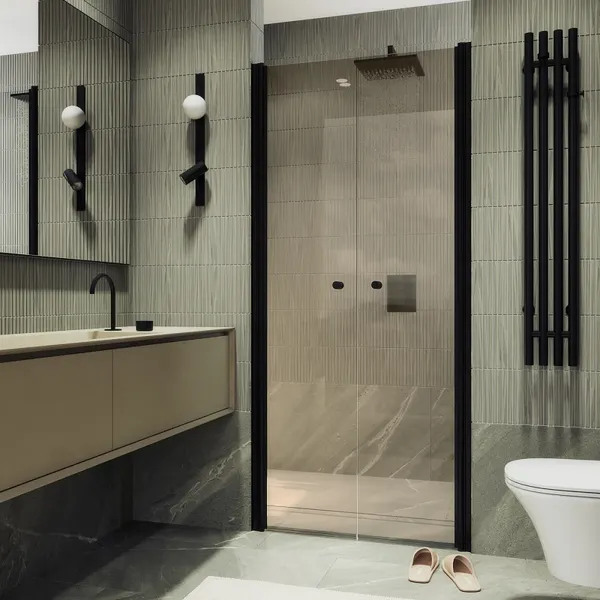 Душевая дверь MaybahGlass 198x120 /MGD-427-6 - фото