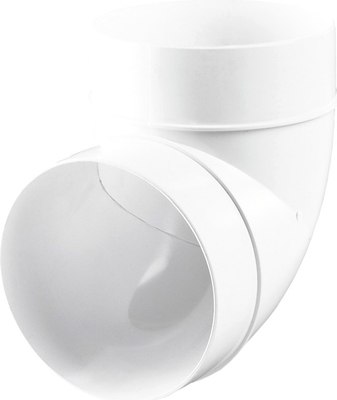 Колено воздуховода Семь ветров 150мм / 323 - фото