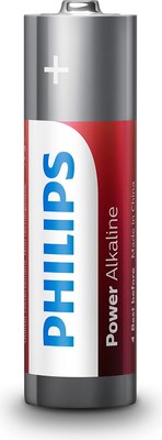 Комплект батареек Philips Power Alkaline AA LR6P2B