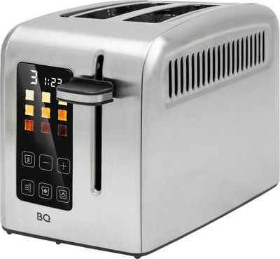 Тостер BQ T2002 (стальной/черный) - фото