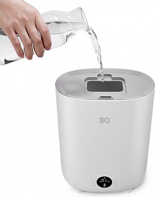 Ультразвуковой увлажнитель воздуха BQ HDR2002 (белый)