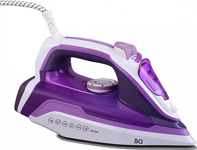 Утюг BQ SI1002 (белый/фиолетовый)