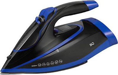 Беспроводной утюг BQ SIC1003 (черный/синий) - фото