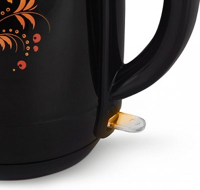 Электрочайник BQ KT1702P (черный/цветы)