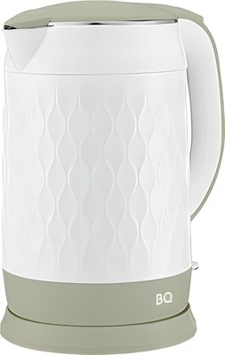 Электрочайник BQ KT1715P (белый/оливковый) - фото