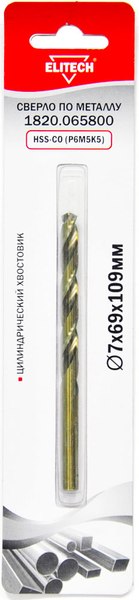 Сверло Elitech 1820.065800 - фото