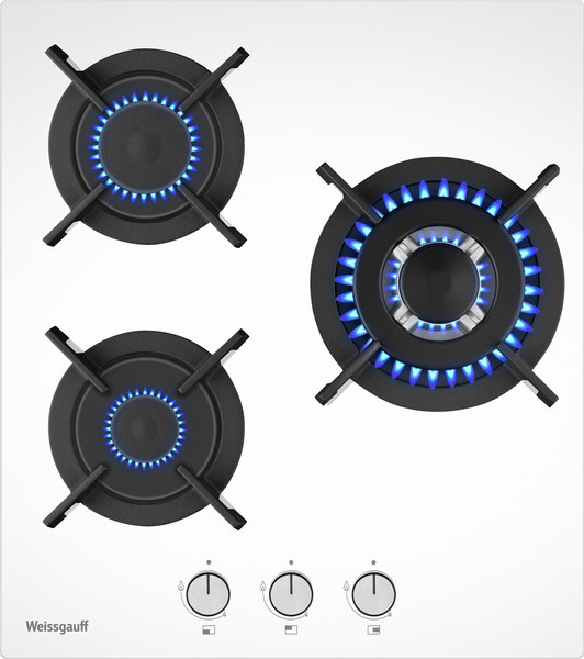 Газовая варочная панель Weissgauff HG 430 WGV - фото