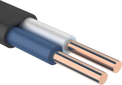 Кабель силовой БелРоскабель ВВГ-П 2x2.5 (N) 0.66 - фото