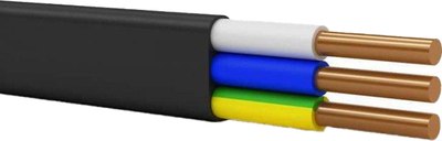 Кабель силовой БелРоскабель ВВГ-П 3x1.5 (N, PE) 0.66 - фото