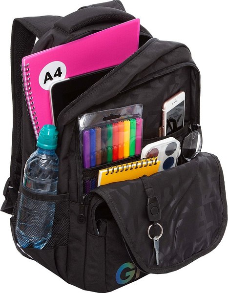 Школьный рюкзак Grizzly RB-554-2