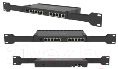 Проводной маршрутизатор Mikrotik RB4011iGS+RM