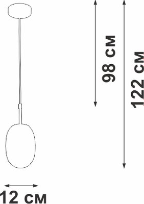 Потолочный светильник Vitaluce V28211-1/1S