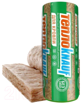 Мат теплоизоляционный Knauf Insulation Для кровли TR037 Aquastatik 150х1220х5500 - фото