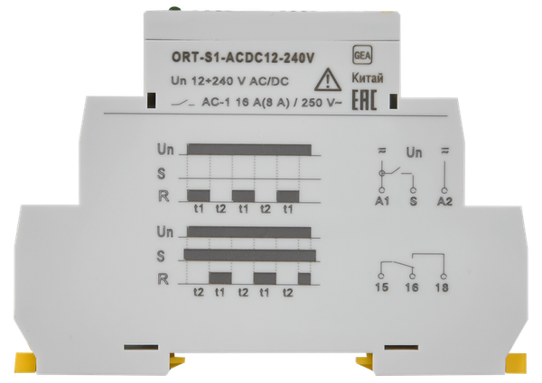 Реле времени IEK ORT-S1-ACDC12-240V