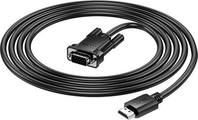 Кабель Hoco US12 HDMI to VGA - фото