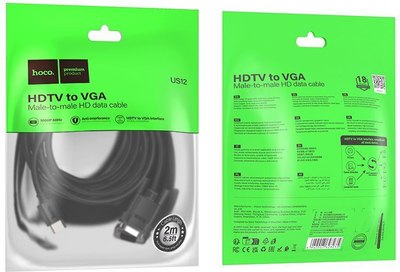 Кабель Hoco US12 HDMI to VGA