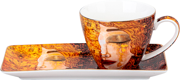 Чашка с блюдцем Lefard Золотые слезы 104-1027 - фото