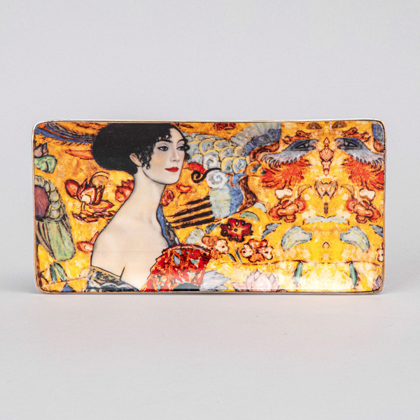 Чашка с блюдцем Lefard Дама с веером 104-1033