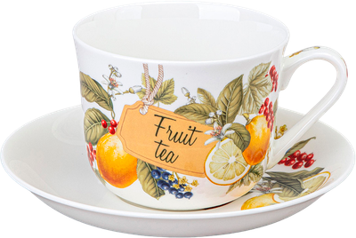 Чашка с блюдцем Lefard Fruit Basket 104-999 - фото