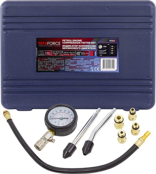 Тестер компрессии двигателя Yataforce YF-908G1 - фото