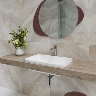 Умывальник Lauter 21370 + клапан 21190W