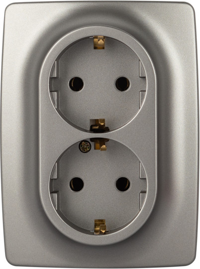 Розетка ЭРА Schuko 12-2106-16 / Б0065706 - фото