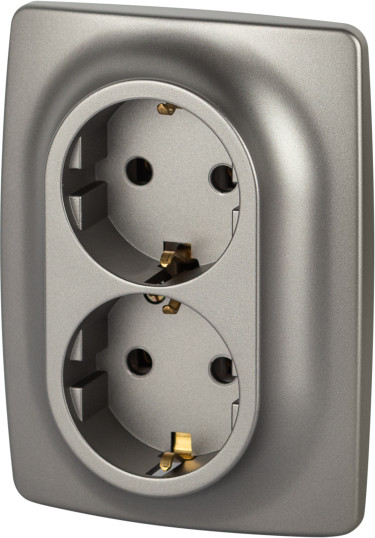 Розетка ЭРА Schuko 12-2106-16 / Б0065706