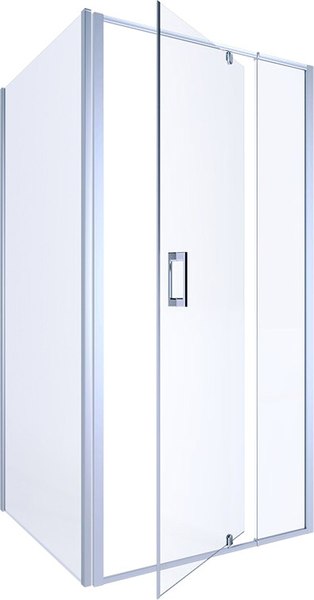 Душевой уголок Alex Baitler 90x200 SG71C90 + стенка AB71C100 - фото