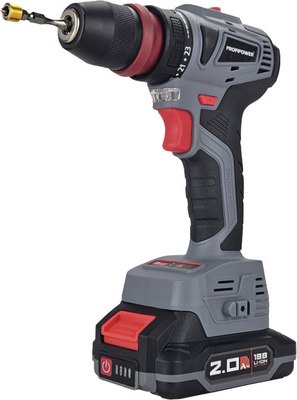 Аккумуляторная дрель-шуруповерт Profipower MKBL-18BM / T0057 - фото