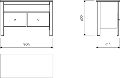 Тумба Mio Tesoro Сага 2.08.03.080.6