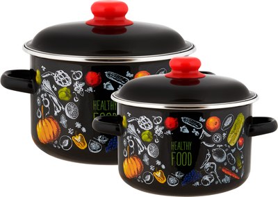 Набор кастрюль Appetite Healthy Food - фото