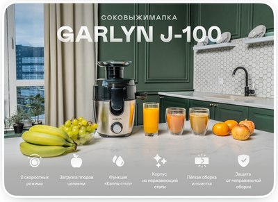 Соковыжималка электрическая Garlyn J-100