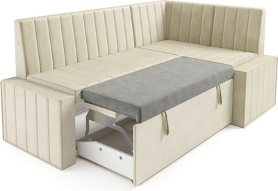 Уголок кухонный мягкий Mebel-Ars Вермут 191x83x121 / M11-24-4