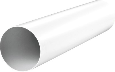 Воздуховод жесткий Семь ветров ПВХ круглый 150мм / 3010 - фото