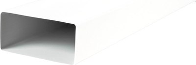 Воздуховод жесткий Семь ветров ПВХ плоский 110x55мм / 5005 - фото