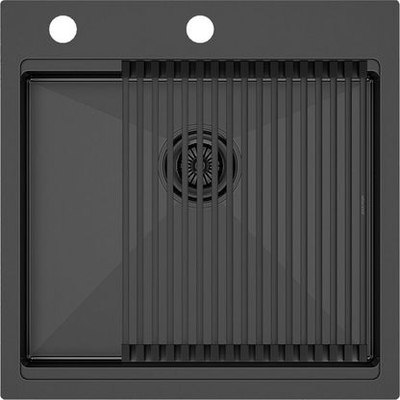 Мойка кухонная Paulmark PM705151-GM