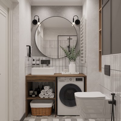 Тумба под умывальник ЗОВ Стамбул 120 / S120LAW0LAWWM (аттик)