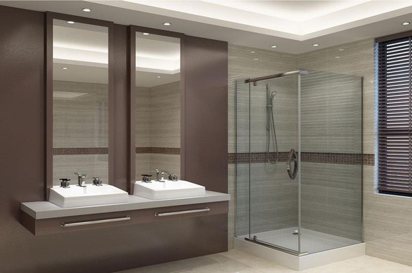 Душевой уголок Alex Baitler AB244-100 + поддон AB10017H-2