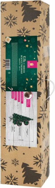 Ель искусственная Золотая сказка Пушистая / 592046 (210см, зеленый)