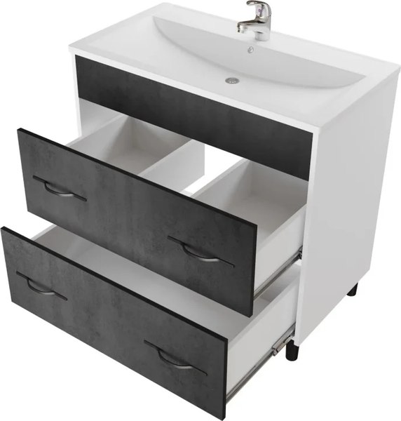 Тумба для ванной Mixline Марго-80 555077