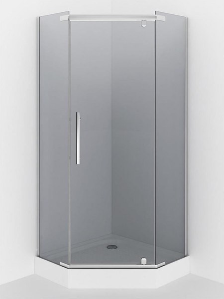 Душевой уголок Erlit ER 10110V-C4 + поддон AB10017V-1