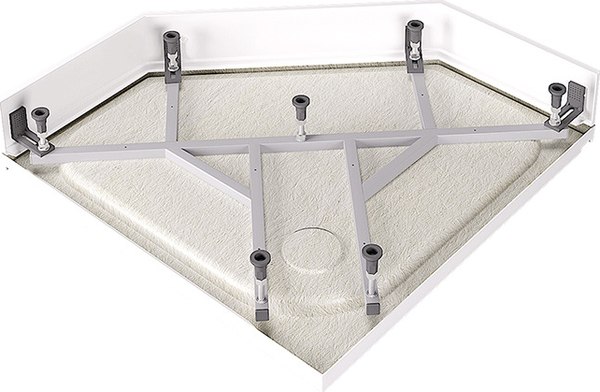 Душевой уголок Erlit ER 10110V-C4 + поддон AB10017V-1